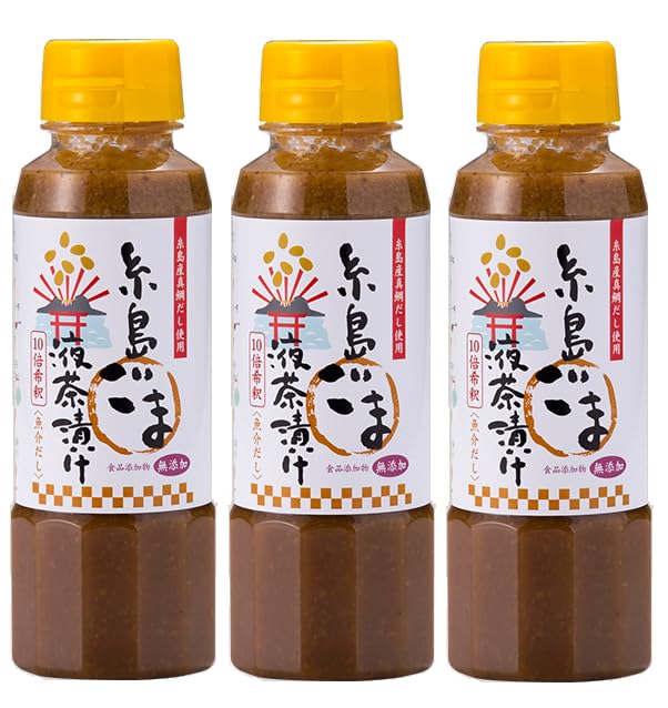 糸島 ごま液茶漬け 250g 3本の商品画像
