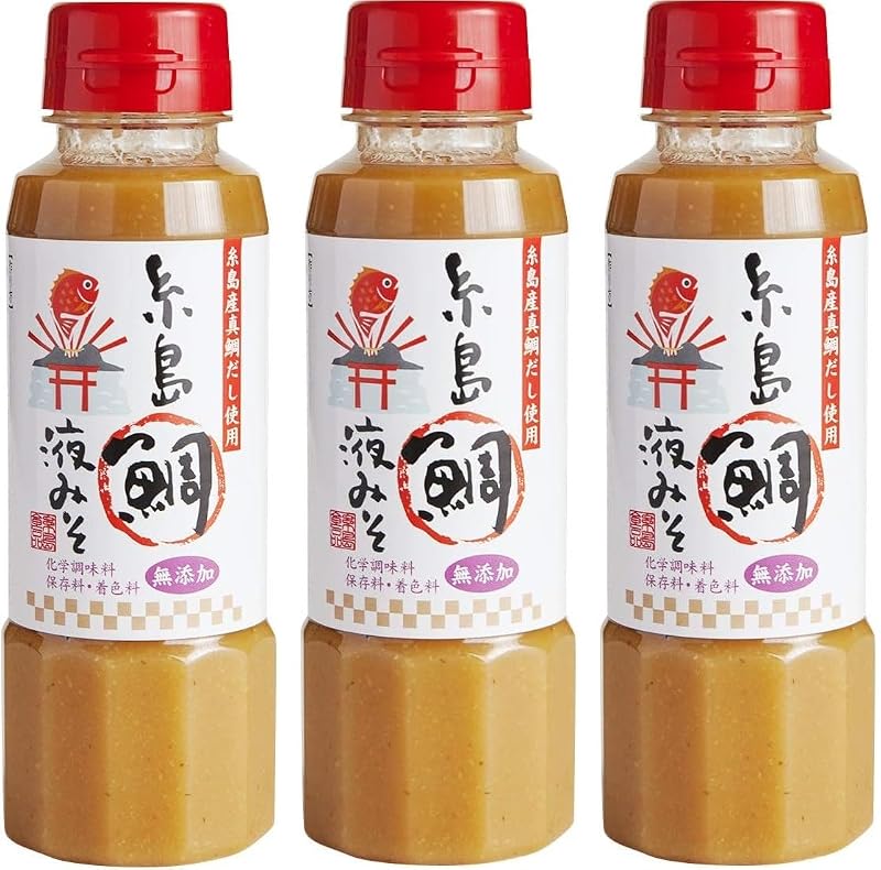糸島 鯛液みそ 260g 3本の商品画像