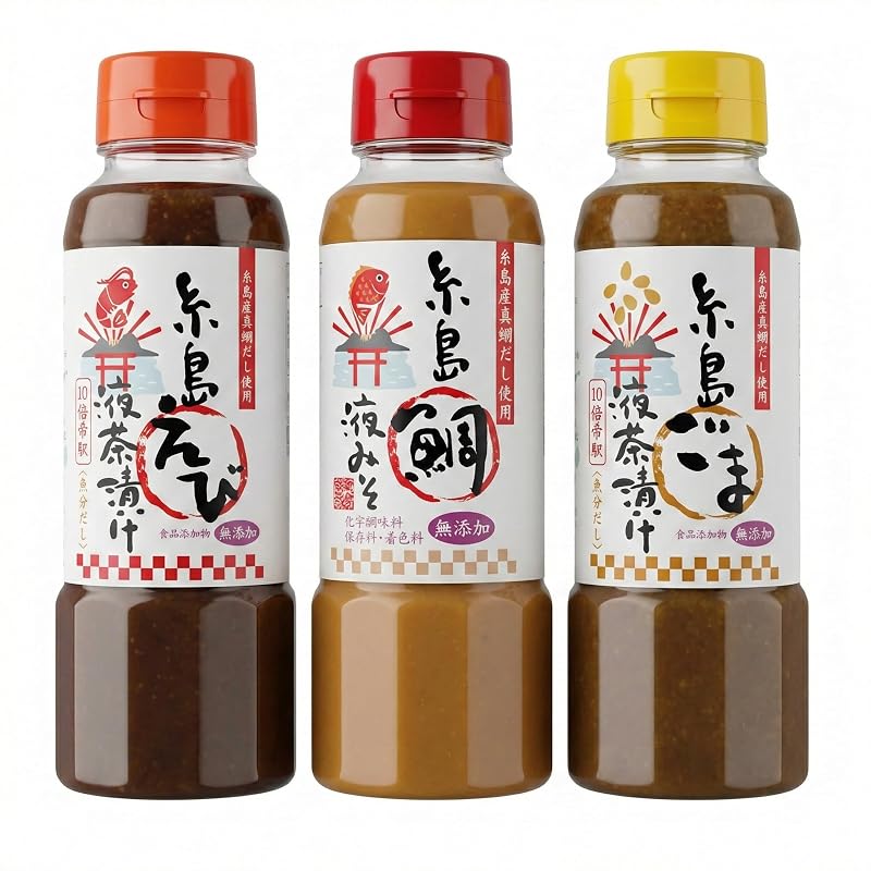 鯛・えび・ごま 3種セットの商品画像